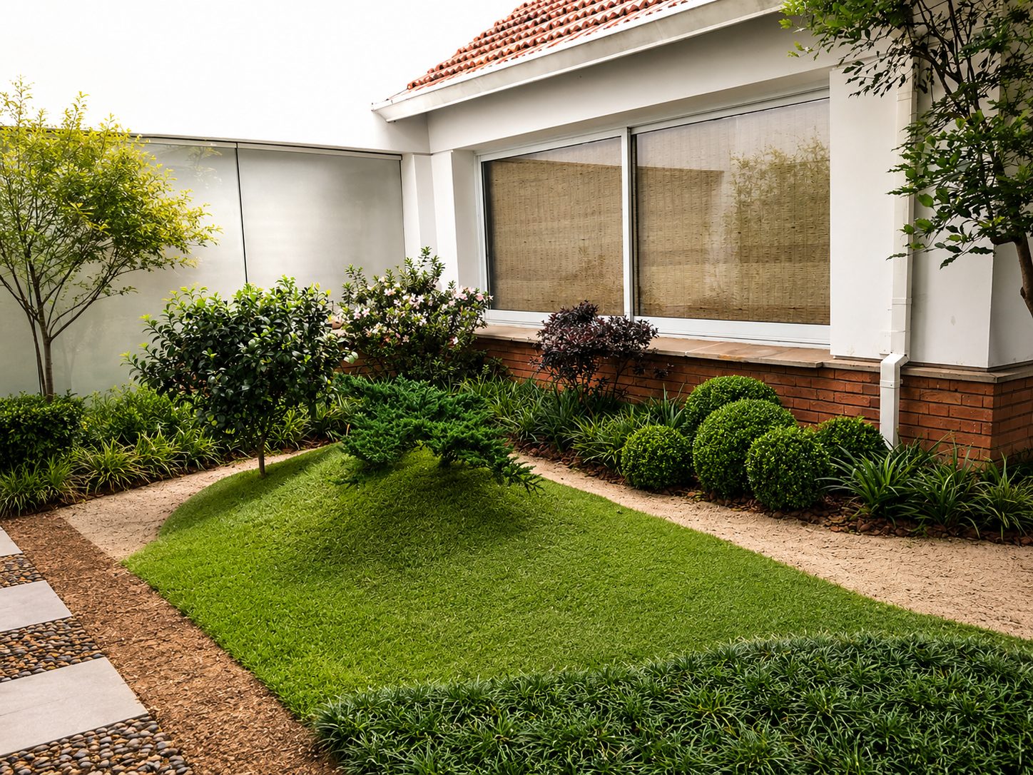 Jardim japonês em residência - Jardim Europa, São Paulo